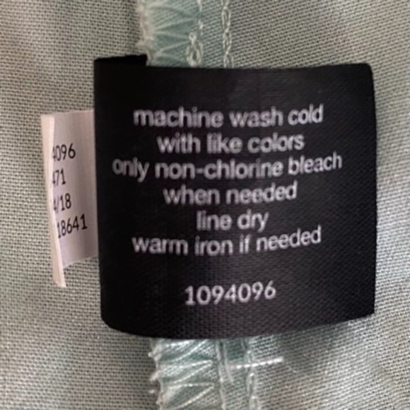 Lane Bryant, Size 24, Light Green/ Mint, Long Sleeve Top - Picture 6 of 7